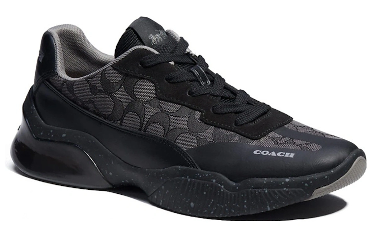 Coach Leather Low Top 'Black'