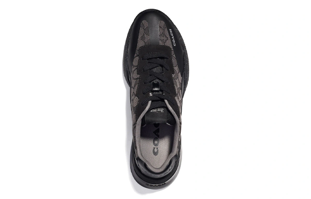 Coach Leather Low Top 'Black'