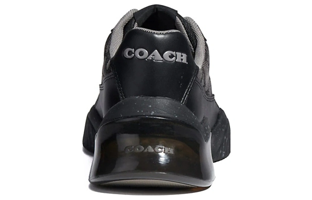 Coach Leather Low Top 'Black'