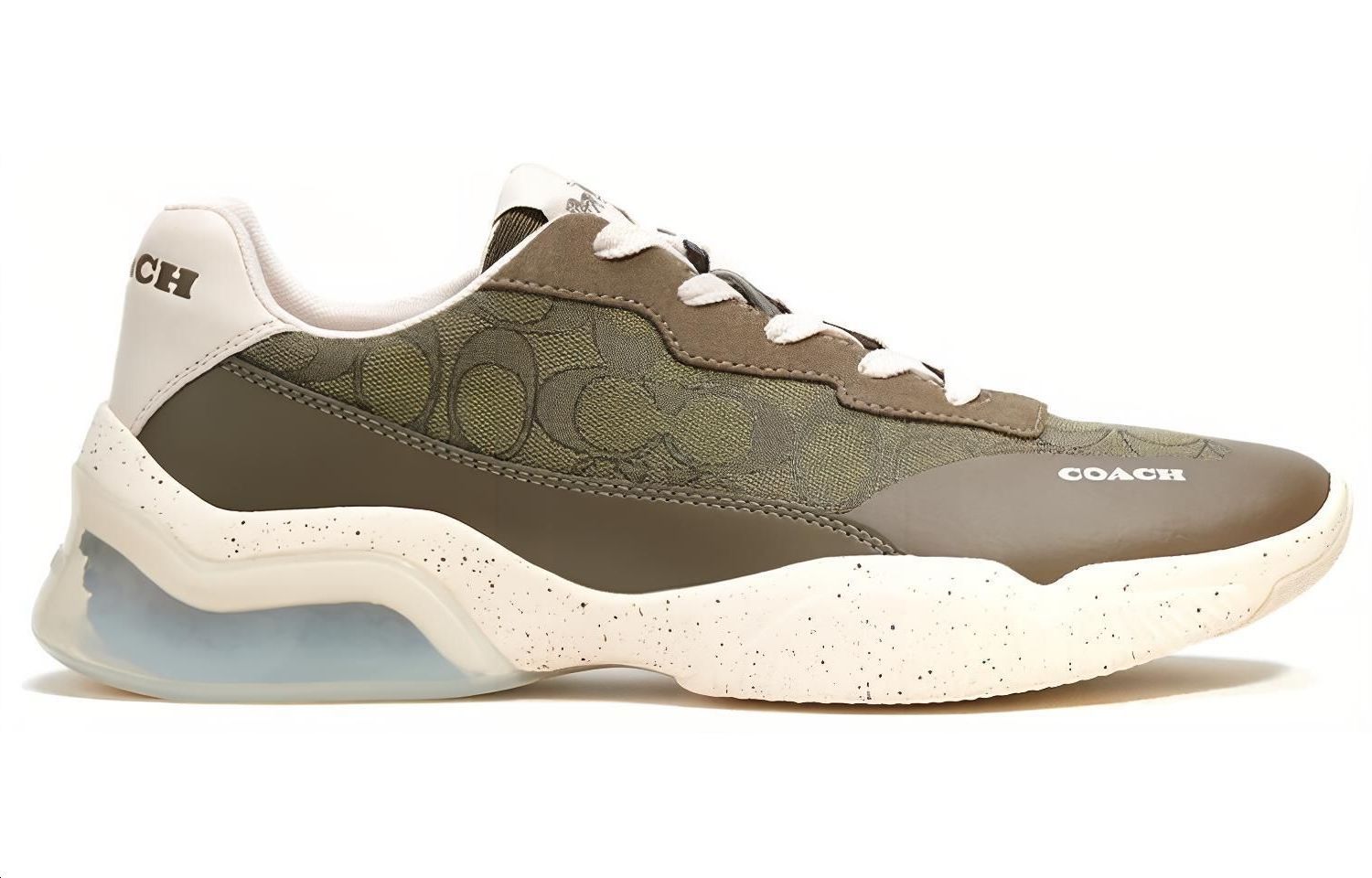 Coach Leather Low Top 'Green' 圖 2