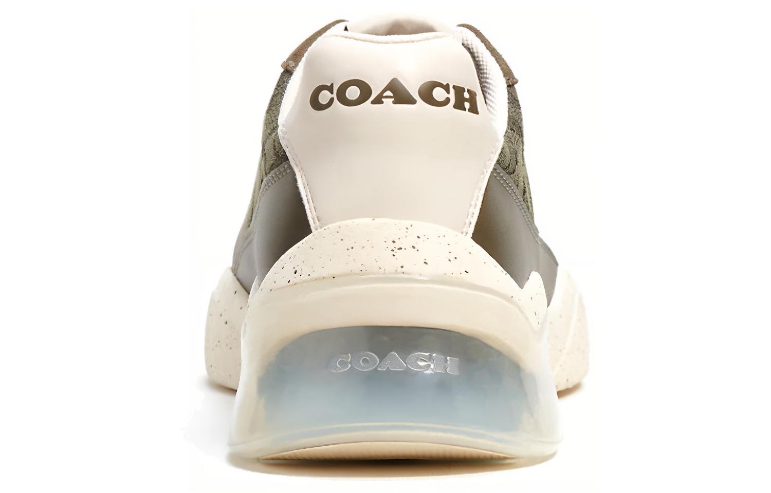 Coach Leather Low Top 'Green' 圖 5