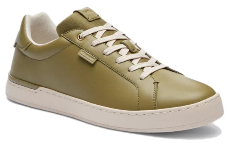 Coach Leather Low Top Sneaker 'Simple CMFT Green' 圖 2