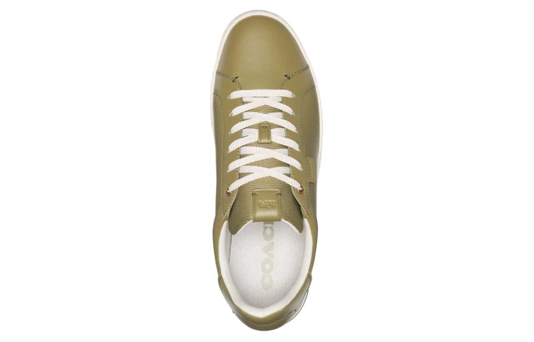 Coach Leather Low Top Sneaker 'Simple CMFT Green' 圖 3