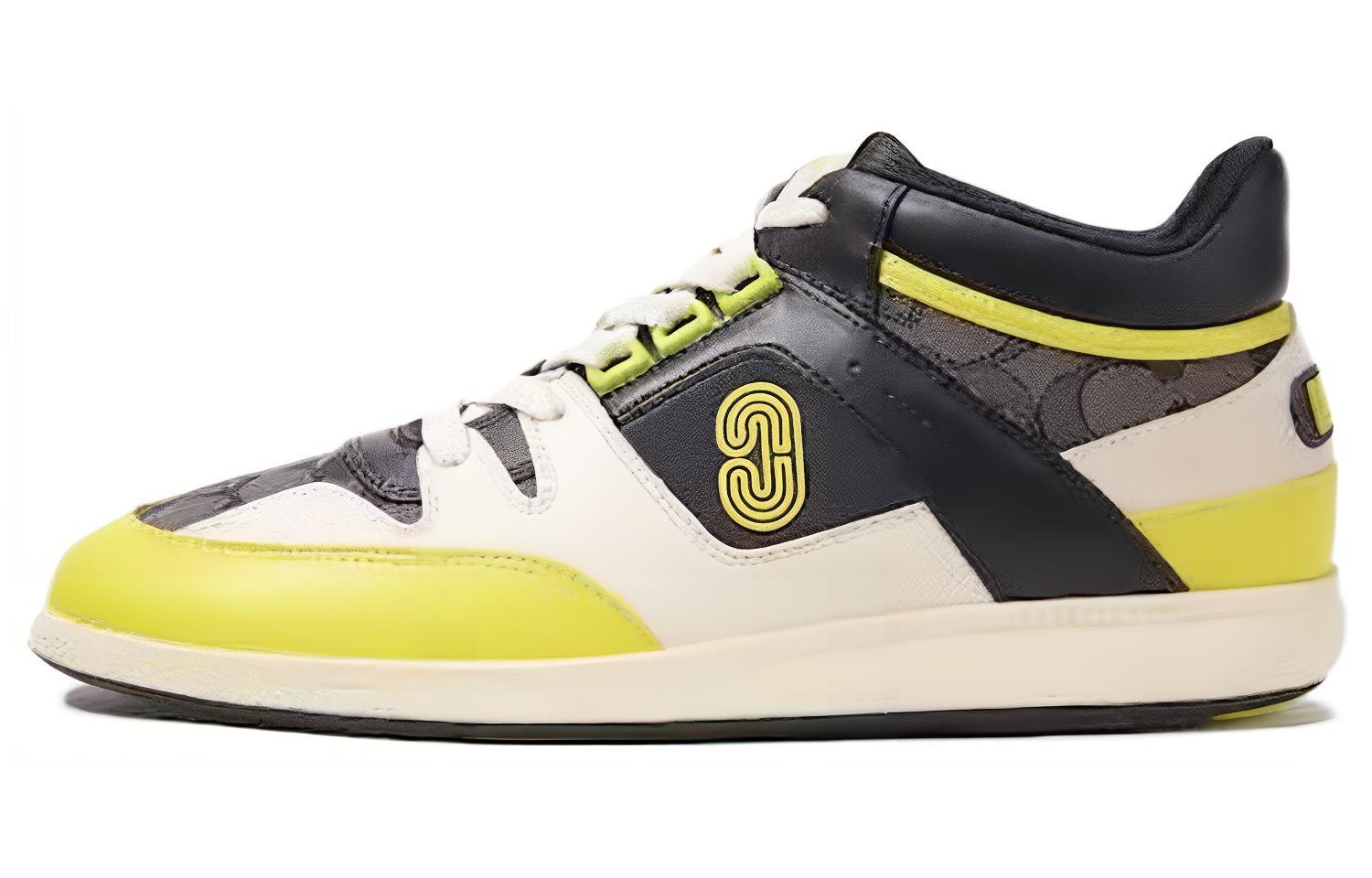 Buy 코치 가죽 미드탑 컴포트 블랙 (or) 코치 가죽 컴포트 블랙 CL347_W1C