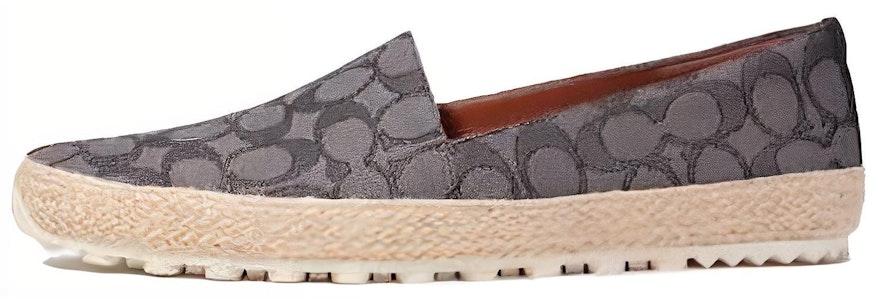 COACH蔻馳 皮革 圓頭 漁夫鞋 男款 灰色 Buy COACH蔻馳 皮革 圓頭 漁夫鞋 男款 灰色