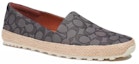 Lookbook Coach Kulit Sandal Bulat 'Kelabu' C8875_CQBK