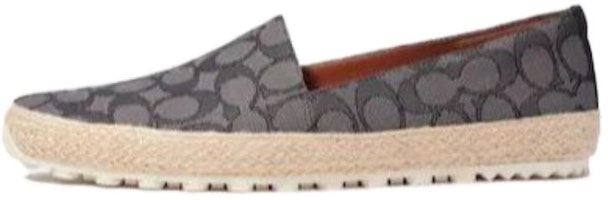 Coach Leather Round-Toe Fisherman 'Grey' C8875_CQBK Coach Leather Round-Toe Fisherman 'Grey' C8875_CQBK