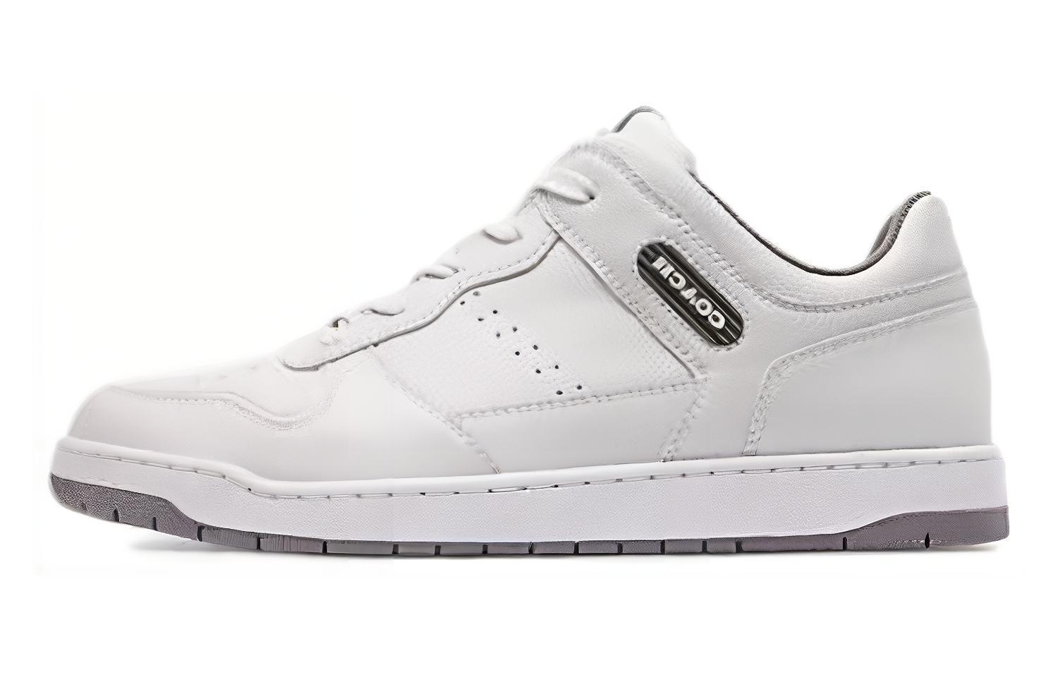 Coach Leather Skateboard Sneakers 'Versatile Comfort White' CR952_VKN