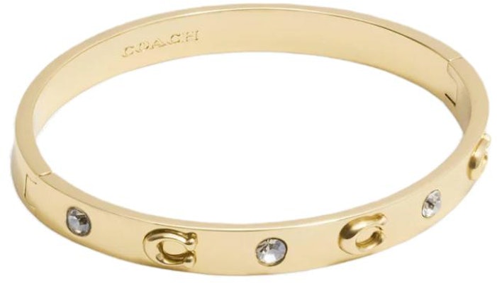 蔻驰字母标志金色手链 情侣款设计 - 金色 37455892GLD Order 蔻驰字母标志金色手链 情侣款设计 - 金色 37455892GLD