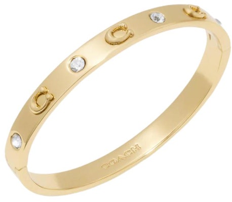 蔻驰字母标志金色手链 情侣款设计 - 金色 37455892GLD Lookbook 蔻驰字母标志金色手链 情侣款设计 - 金色 37455892GLD