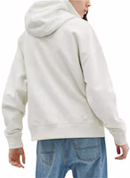 Details for Coach Letter Print Hoodie Unisex Casual Fit Cream Color CQ226-CRM