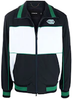 Order COACH Jaket Aviator Warna-warni Logo Colorblock. C4650-NAW