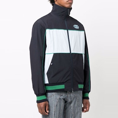 COACH Logo Colorblock Aviator Jacket Multicolor. C4650-NAW Shop COACH Logo Colorblock Aviator Jacket Multicolor. C4650-NAW