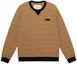 Buy COACH Logo Print Crewneck Pullover Sweatshirt Brown. C5760-RYU