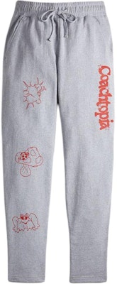 COACH Seluar Jogger Knit Logo Unisex Kelabu. CP835-GRM Order COACH Seluar Jogger Knit Logo Unisex Kelabu. CP835-GRM