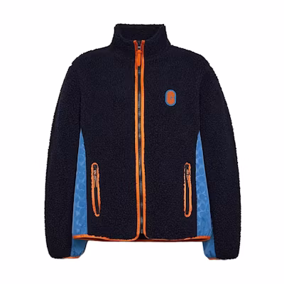 COACH Logo Zipper Long-Sleeve Jacket for Men C5214-DWP