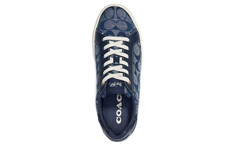 Coach Low-Top Lace-Up 'Money Clip Blue' 圖 4