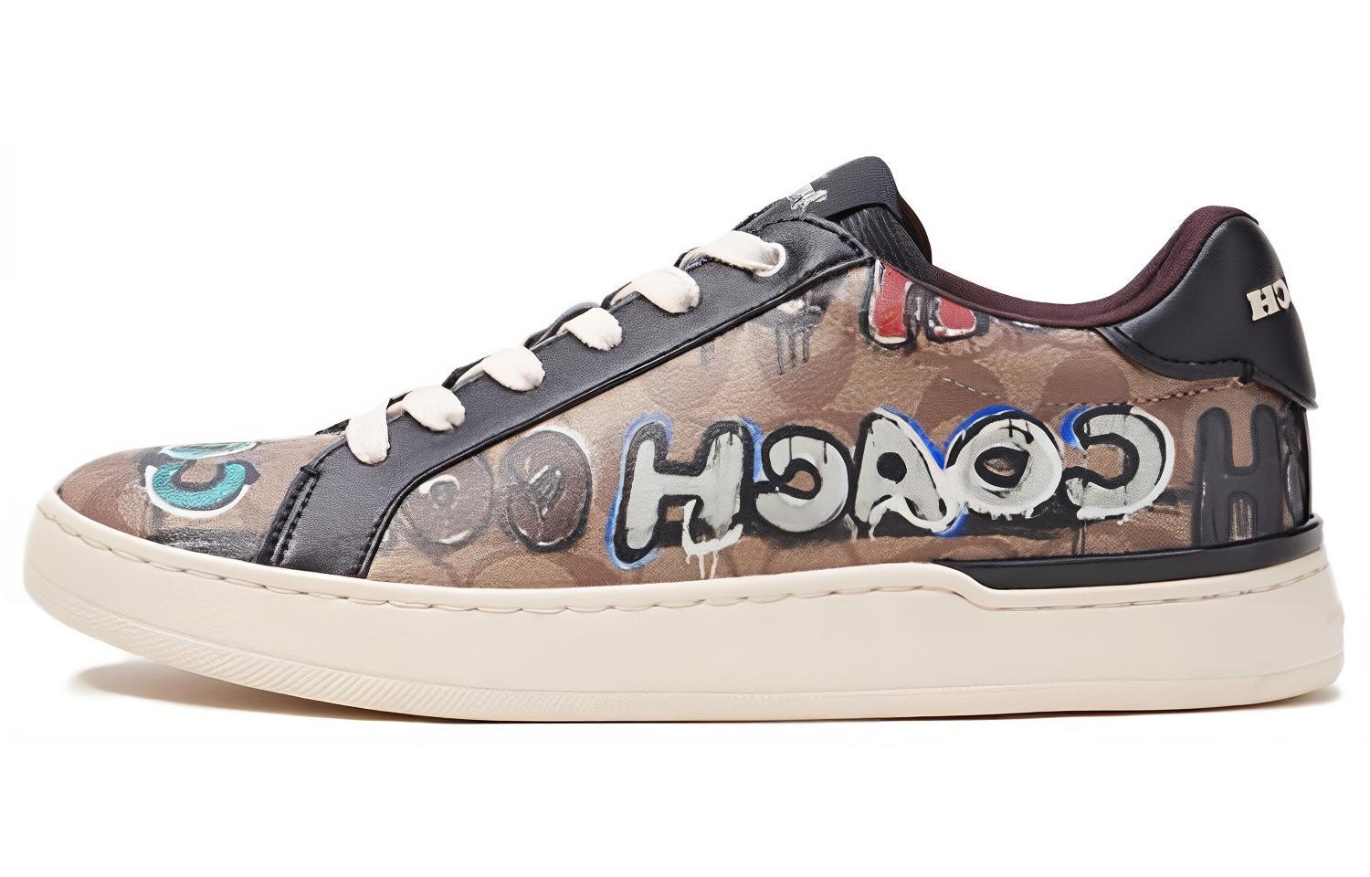 Coach Low-Top Sneaker 'Brown Lace-Up'