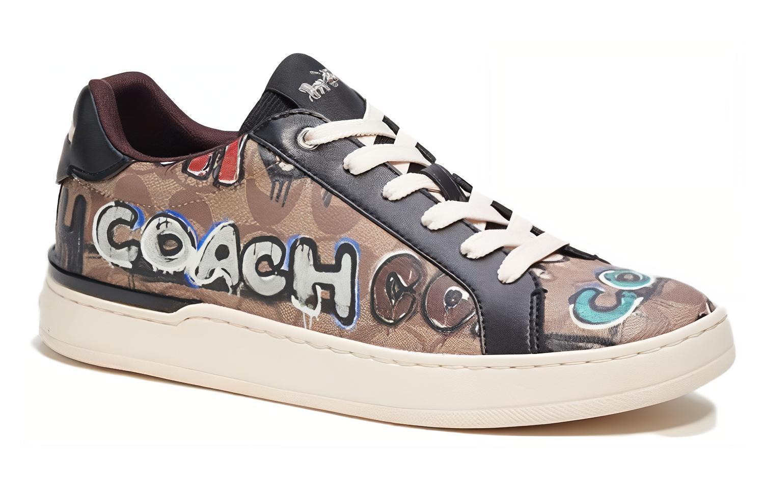 Coach Low-Top Sneaker 'Brown Lace-Up' 圖 3