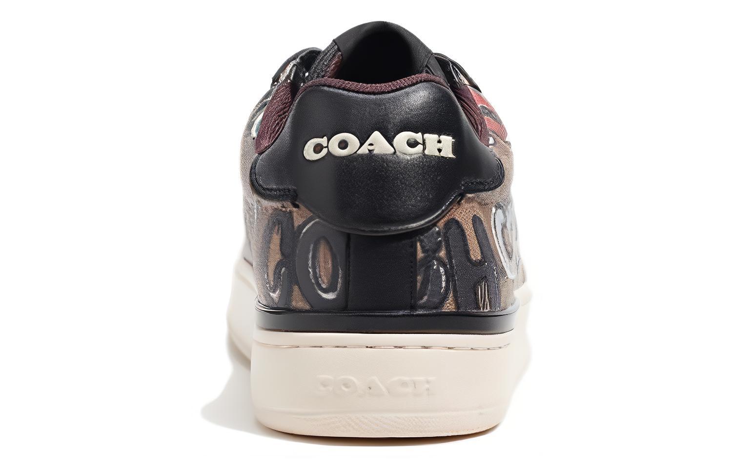 Coach Low-Top Sneaker 'Brown Lace-Up' 圖 4