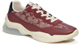 Order Coach Low-Top Sneaker 'Burgundy Leather' CH113_Wine