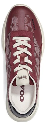 Coach Low-Top Sneaker 'Burgundy Leather' CH113_Wine Lookbook Coach Low-Top Sneaker 'Burgundy Leather' CH113_Wine
