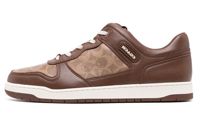 Coach Low-Top Sneakers 'Brown Leather' CI313_SAD