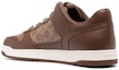 Shop Coach Sepatu Sneakers Rendah 'Kulit Cokelat' CI313_SAD