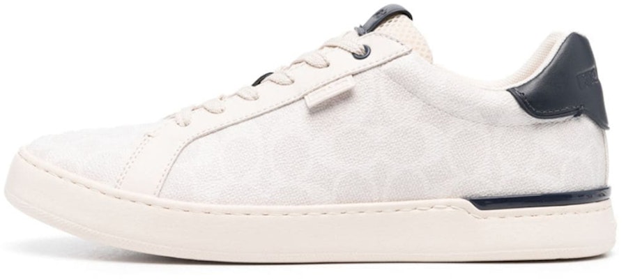 코치 클래식 로고 프린트 베이지 로우탑 스니커즈 CG999_SHQ Buy 코치 클래식 로고 프린트 베이지 로우탑 스니커즈 CG999_SHQ