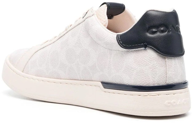 코치 클래식 로고 프린트 베이지 로우탑 스니커즈 CG999_SHQ Shop 코치 클래식 로고 프린트 베이지 로우탑 스니커즈 CG999_SHQ