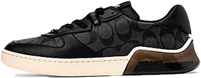 COACH蔻驰 防滑耐磨 低幫休閒 時尚板鞋 男款 黑米白 Buy COACH蔻驰 防滑耐磨 低幫休閒 時尚板鞋 男款 黑米白