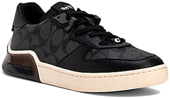 COACH蔻驰 防滑耐磨 低幫休閒 時尚板鞋 男款 黑米白 Lookbook COACH蔻驰 防滑耐磨 低幫休閒 時尚板鞋 男款 黑米白