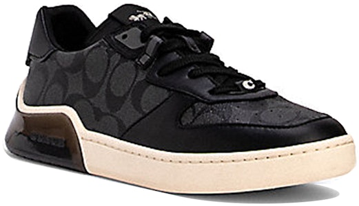 COACH蔻驰 防滑耐磨 低幫休閒 時尚板鞋 男款 黑米白 Lookbook COACH蔻驰 防滑耐磨 低幫休閒 時尚板鞋 男款 黑米白