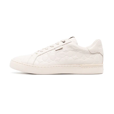 Coach Low Top Lace-Up 'White Leather'