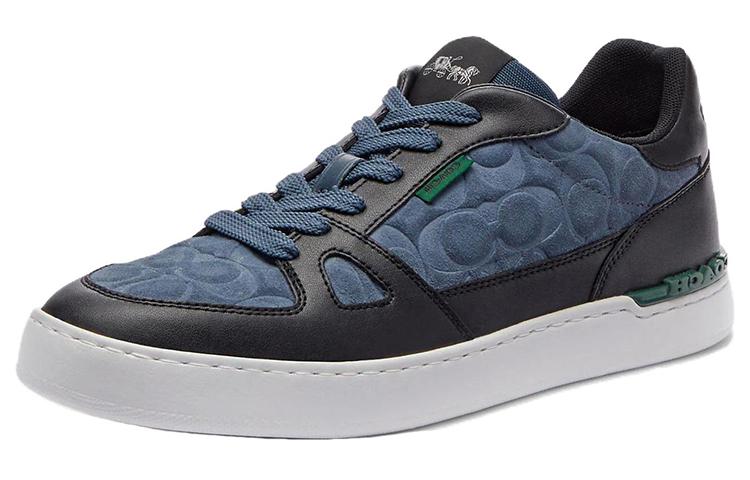 Coach Low Top Sneaker 'Blue Black White' 圖 3