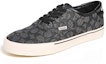 Order Coach Low Top Sneaker 'Signature Canvas - Hitam' CC822_BLK