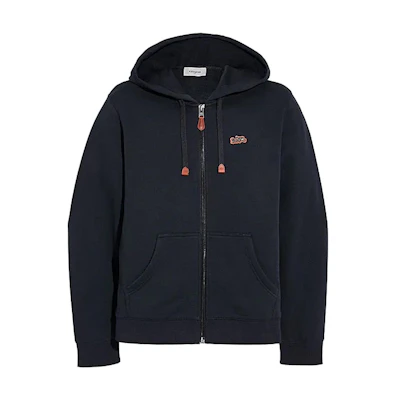 COACH Lunar New Year Black Zip Hoodie Long Sleeve C2424-BLK