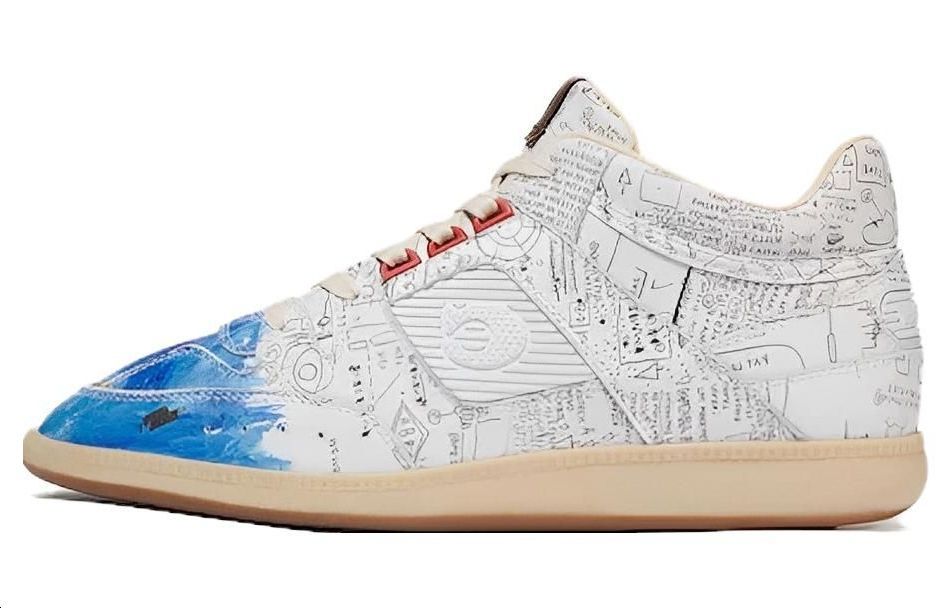 Coach Mid-Top Sneaker 'Simple White & Blue'