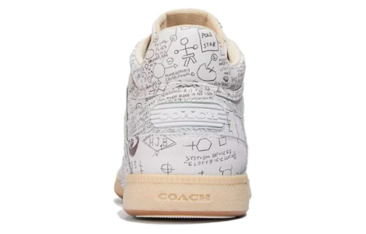 Coach Mid-Top Sneaker 'Simple White & Blue' 圖 5