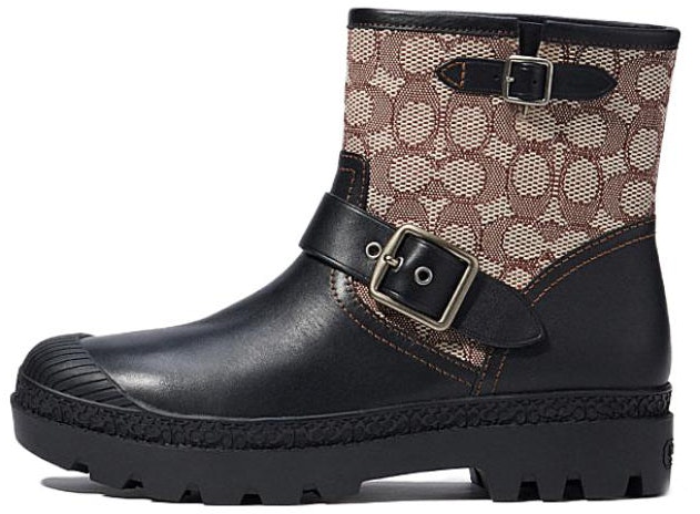 coach-moto-fashion-buckle-short-boot-black-ch-061-blk