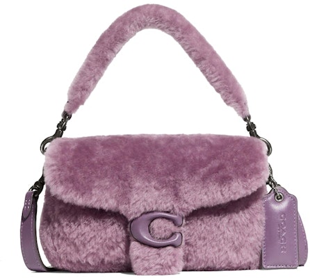 Tas Selempang Coach Pillow Tabby 18 Shearling Ungu Debu Buy Tas Selempang Coach Pillow Tabby 18 Shearling Ungu Debu