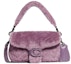 Buy Tas Selempang Coach Pillow Tabby 18 Shearling Ungu Debu