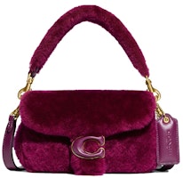 Coach Pillow Tabby 18 Shoulder Bag Shearling Fuchsia Coach Pillow Tabby 18 Shoulder Bag Shearling Fuchsia
