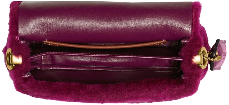Tas Selempang Coach Pillow Tabby 18 Shearling Fuchsia Lookbook Tas Selempang Coach Pillow Tabby 18 Shearling Fuchsia