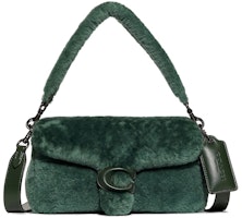 Coach Pillow Tabby 26 Shoulder Bag Shearling Green Coach Pillow Tabby 26 Shoulder Bag Shearling Green