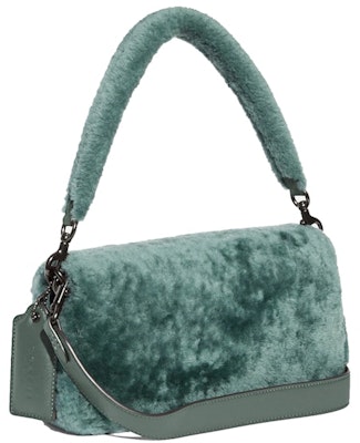 Tas Bahu Coach Pillow Tabby 26 Bulu Domba Hijau Order Tas Bahu Coach Pillow Tabby 26 Bulu Domba Hijau