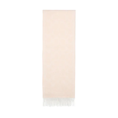 COACH Reversible Cashmere Scarf Classic Logo Unisex Couple Style Beige/Tan CB692-CHK