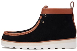 Coach Sepatu Bot Selip Ujung Bulat 'Hitam Cokelat Putih' CN340_BLK Buy Coach Sepatu Bot Selip Ujung Bulat 'Hitam Cokelat Putih' CN340_BLK