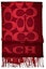Lookbook COACH Signature C Syal Wol Merah dengan Rumbai Unisex F76384-F8Q