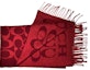 Details for COACH Signature C Syal Wol Merah dengan Rumbai Unisex F76384-F8Q